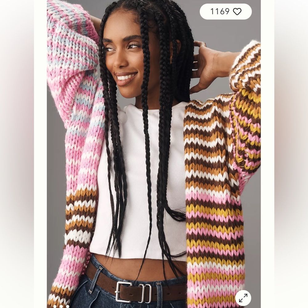 Anthropologie Cozy Cardigan Sweater